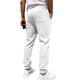 thumbnail image 4 of Ceisia Men Solid Color Corduroy Straight Leg Pants Elastic Waist Drawstring Gift Casual Trousers, 4 of 7