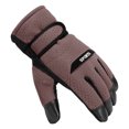thumbnail image 3 of Clearance! Baberdicy Winter Ski Gloves Male and Female Warm and Frostproof Gloves Brown, 3 of 6