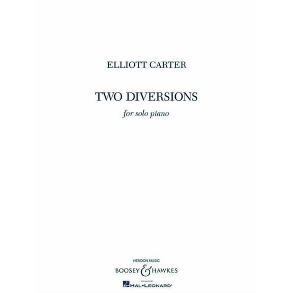 Two Diversions : For Solo Piano (Paperback)