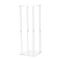 thumbnail image 4 of Centros de mesa para bodas, soporte para centros de mesa para bodas, decoración de mesa, jarrón acrílico 25CMX25CMX50CM, 4 of 9