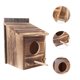 thumbnail image 4 of Comedero para pájaros de madera para exteriores., 4 of 7