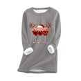thumbnail image 1 of Womens Long Underwear, Sweatshirt with Printed Design for Winter, 1 of 5