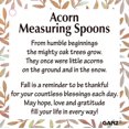 thumbnail image 3 of Ganz Measuring Spoons - Acorns 4 Pc Set (ER70371), 3 of 4