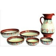 thumbnail image 6 of Terracotta White - Festive Dipping Set - Hand Painted From Spain, 6 of 7