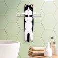 thumbnail image 3 of Toallas de mano Hawgiman Cute Cat de secado rápido para baño y cocina, 3 of 8