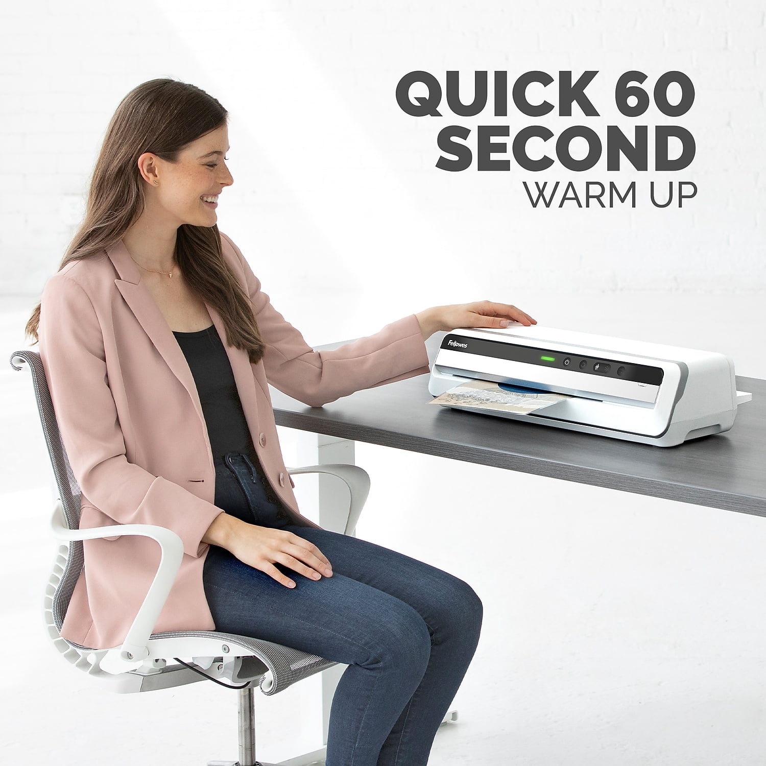 Fellowes Jupiter 125 Thermal & Cold Laminator 12.5" Width White (5746301)