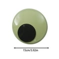 thumbnail image 3 of HongHeng 1Pc Luminous Giant Wiggle Eyes Christmas Self Adhesive Large Eyes Glow in the Dark Big DIY Craft Eyes for Christmas Decoration Stickers 5.92", 3 of 4