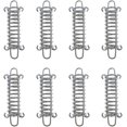 thumbnail image 1 of Laisse pour Chien Amortisseur, Ressort à Boucle en Acier Inoxydable Résistant à la Rouille pour Randonnée en Plein Air Camping et Dressage de Chien, Parfait pour la Plage et les Conditions de Vent Fort, 8 Pcs, 1 of 7
