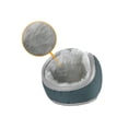 thumbnail image 2 of INSPIRE CHIC Unisex Stripe Winter Warmer Earmuffs with Reflective Blue Gray, 2 of 6