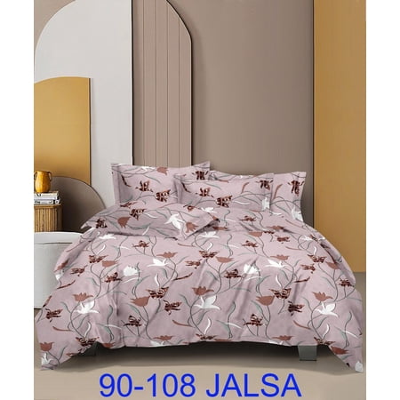 Classic Cotton Bedsheet – Twill Weave King Size Luxury