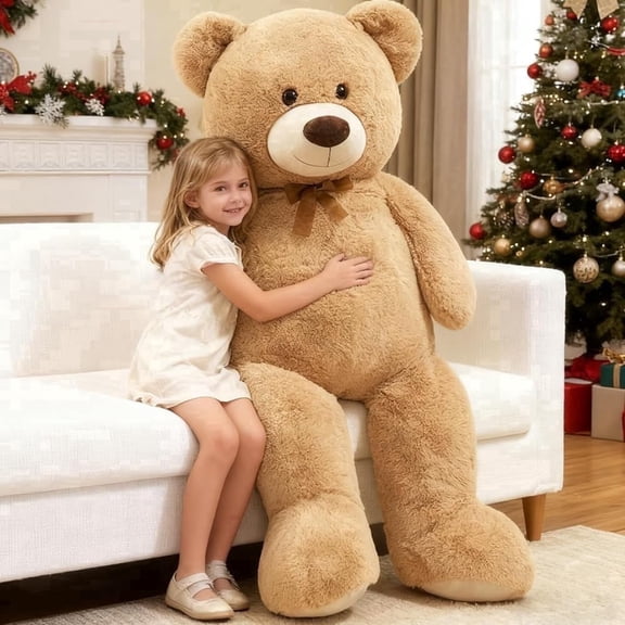 MorisMos 51'' Giant Teddy Bear Stuffed Animal Soft Big Teddy Bear Plush Toy