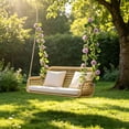 thumbnail image 4 of Multi-layered Peony And Begonia Leaf Vines And Silk Flower Garland Wall Hanging Ceiling Concealment And Decorative Vines, 4 of 6
