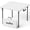 White, variant on WASUHE 36" Square Folding Table with Handle, Portable Resin Folding Card Table for Dining, Game, Party, Picnic, White