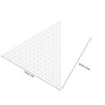 thumbnail image 2 of unbranded 20Ud Lienzo Plástico Triangular Con Malla Duradera Para Bordado, Y Proyectos Creativos, 2 of 7