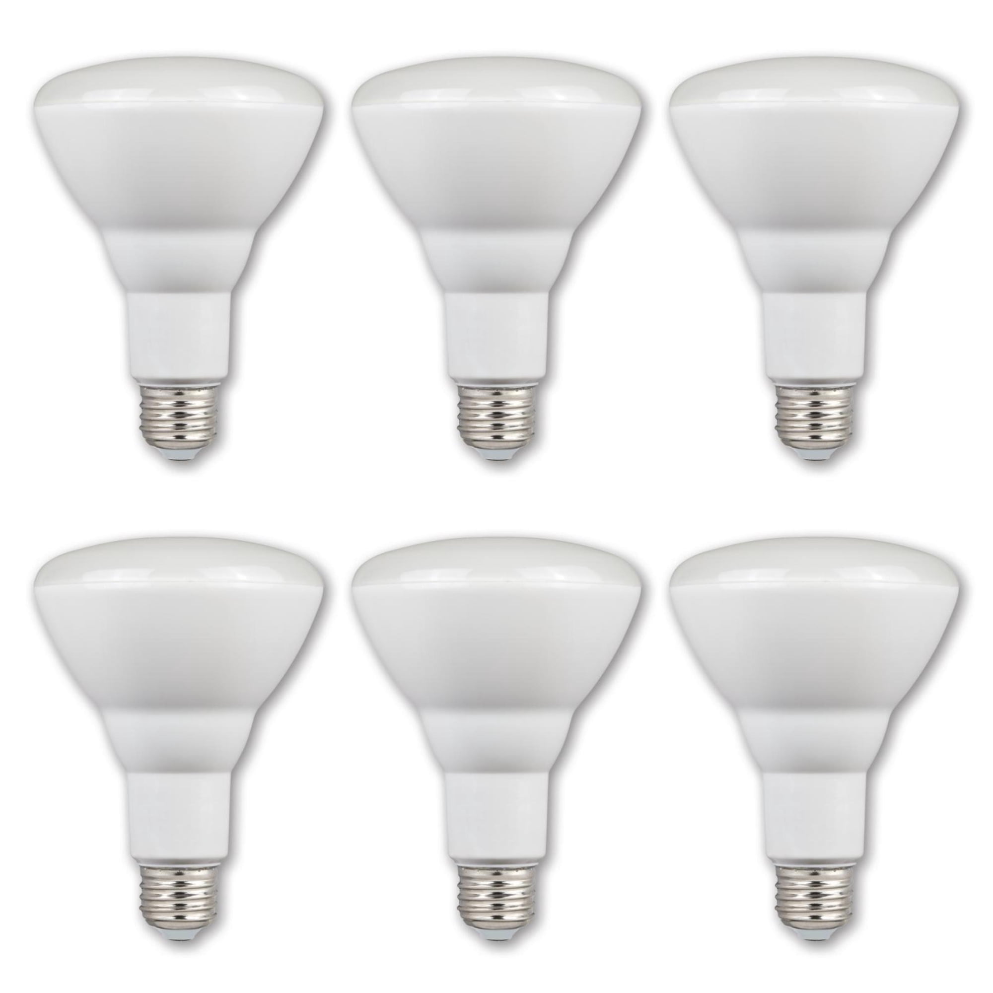 Westinghouse Lighting 4514820 BR30 Flood Dimmable Daylight ENERGY STAR LED Light Bulb, Medium Base, 6 Pack