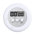 thumbnail image 3 of Baoblaze 2x Timer Digital Kitchen Timer Bathroom Work Classroom Round Study Egg Cooking Alarm Digital Timer Kitchen Timing Clock, 3 of 8