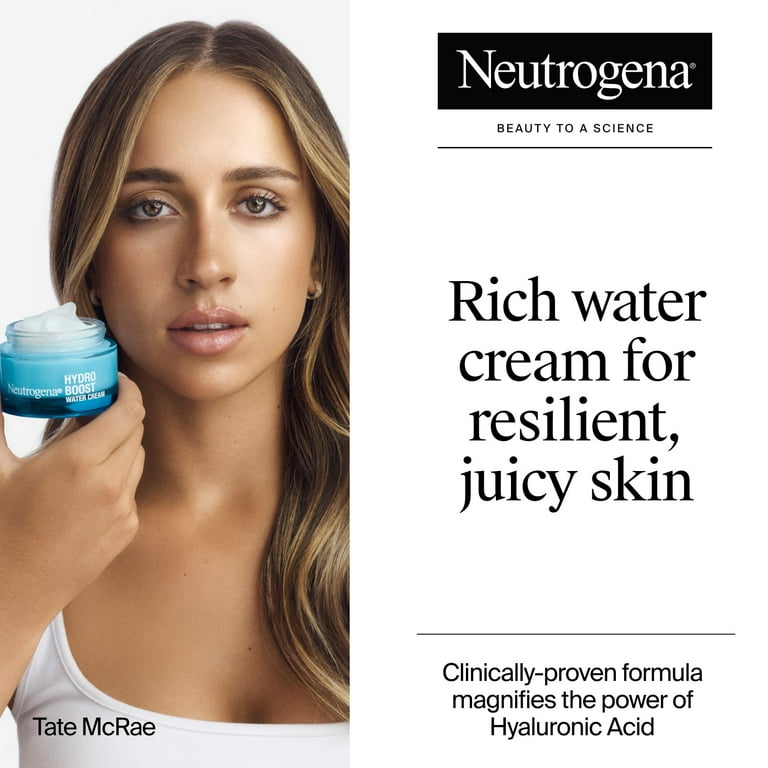 Neutrogena Hydro Boost Hyaluronic Acid Water Cream, Face