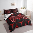 thumbnail image 3 of Castle Fairy Boys Girls Video Game Bedding Comforter Set,Teens Gamepads Full Bedding Set, 3 of 8