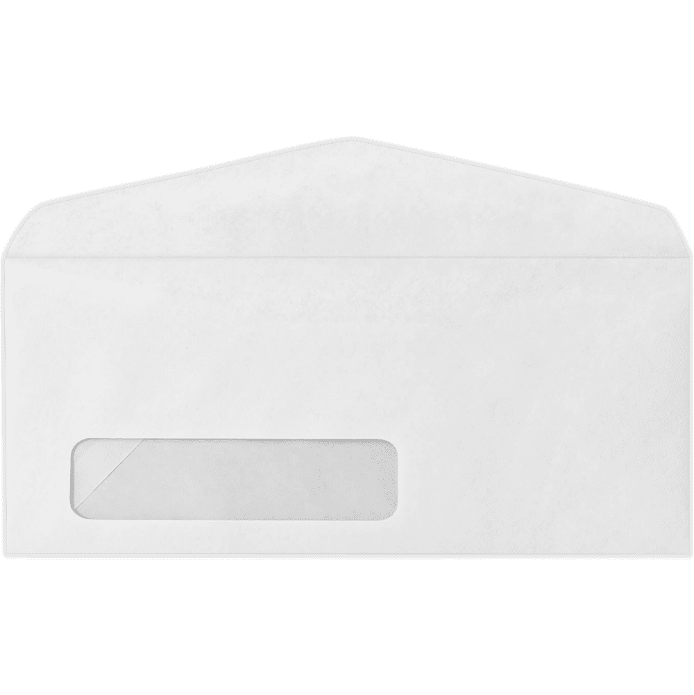 LUXPaper #14 Window Envelopes, 5 x 11 1/2, Bright White, 1000/Pack
