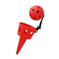 thumbnail image 5 of Tachiuwa Catching Ball Game Beach Toy Parent Child Game Toy Outdoor Toy Backyard Toys for Adults 4 6 8 10 12+Year Old red, 5 of 10