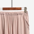 thumbnail image 4 of Inverlee Womens Modal Elastic Waist Shorts Loose Fit Casual Loungewear Pants Comfortable Daily Home Wear Bottoms Khaki XL, 4 of 5