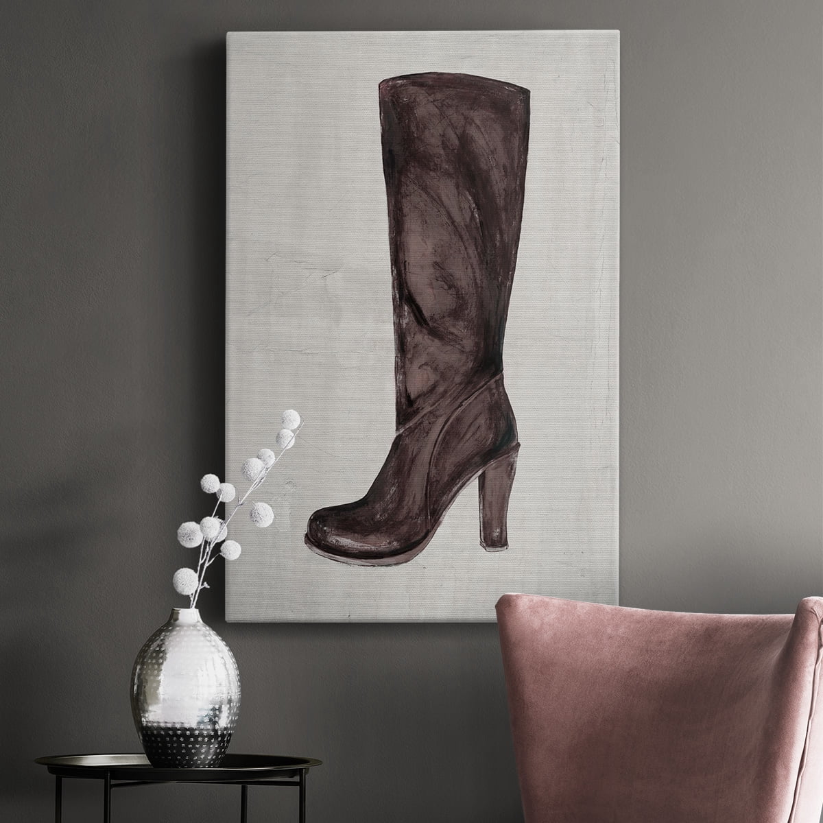 The Shoe Fits III V1 Premium Gallery Wrapped Canvas - Ready to Hang