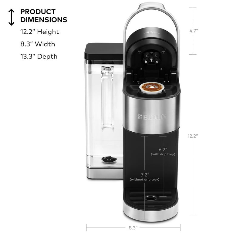 Keurig K Supreme Plus Single Serve K Cup Pod Coffee Maker with Large Reservoir New Walmart