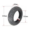 thumbnail image 4 of Neumático sólido DYNWAVEMX para scooter universal 9 pulgadas, 4 of 8