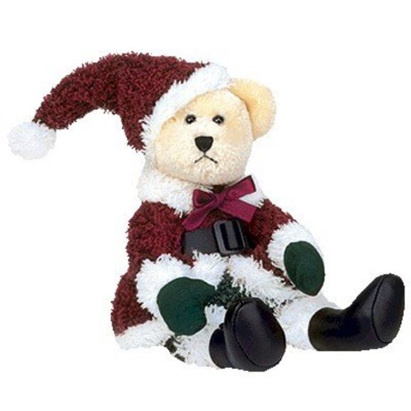 ty attic treasure - santa bear the bear