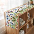 thumbnail image 6 of Spring Floral 90 Inch Table Runner, Pastoral Butterfly Birds Elegant Farmhouse Dresser Scarf Cotton & Linen Tablerunner for Dining/Kitchen Island/Holiday Party Décor 13" x 90", 6 of 9