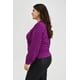 thumbnail image 2 of Blusa cruzada Roman Fashion Tallas Extras 1835 Magenta Violeta Oscuro 36, 2 of 7