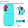 thumbnail image 6 of Njjex Sturdy Phone Case for Samsung Galaxy A14 5G, Mint Green, 6 of 7