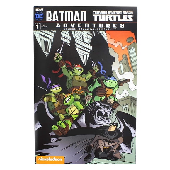 Libro de historietas Batman & Teenage Mutant Ninja Turtles #1