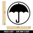thumbnail image 2 of Umbrella Keep Dry Icon Self-Inking Rubber Stamp Ink Stamper - Black Ink - Mini 1/2 Inch, 2 of 7