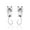 Cat Stud, variant on Dachshund Dog Studs Earrings 925 Sterling Silver Lovely Animal Earring Mother's Day Gift Jewelry