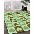 thumbnail image 2 of Ahgly Company Indoor Rectangle Patterned Olive Green Area Rugs, 8' x 12', 2 of 6