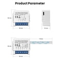 thumbnail image 4 of Tuya Smart For Zigbee Switch Module 2 Way Control 1/2/3/4 Gang No Neutral Wire Required Smart Home DIY Light Breaker, 4 of 11
