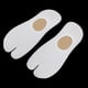thumbnail image 1 of Calcetines blesiya Tabi Hombre Mujer Blanco Algodón Suave Transpirable Corta 1 Par 2 Ojales, 1 of 10