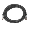 thumbnail image 1 of Coaxial Cable Connector Satellite Cable Extension Tv  Cable Coax Tv Cable Coaxial Cable Connector TV9.5MM Male To TV9.5MM Male PVC Aluminum Alloy For Satellite TV Set Top Box 5M, 1 of 8