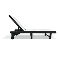 thumbnail image 6 of Venice HDPE Chaise Lounge Conversation Set, Black (3-Piece), 6 of 10