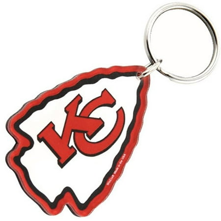 Kansas City Chiefs High Definition Logo Keychain - No