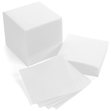 NOBRAND Cocktail Napkins - Disposable Square Beverage Napkins, 100 Count