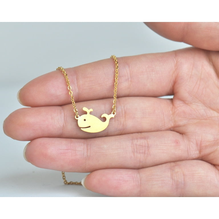 Dainty stainless steel necklace deals