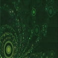 thumbnail image 1 of Ahgly Company Machine Washable Indoor Square Transitional Deep Emerald Green Area Rugs, 5' Square, 1 of 7