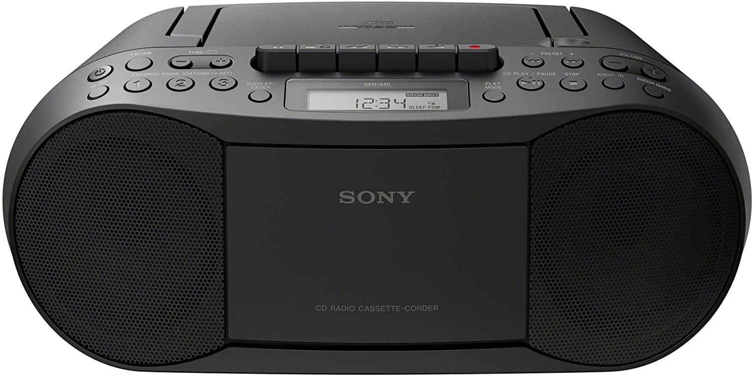 Sony CFDS70BLK Boomboxes | Walmart Canada