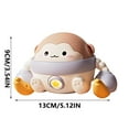 thumbnail image 3 of Rolling Monkey Toy, Voice Controlled Monkey Toy, Light Up Monkey Baby Toy, Baby Crawl Training Toy, Early Learning Interactive Toy, Music Light Monkey Toy, Infant Sensory Development Toy, 3 of 8