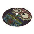 thumbnail image 2 of Kll Boho Owl Christmas Tree Skirt 36",Party Decorations Farmhouse For Christmas Decorations Holiday Party, 2 of 8