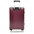 thumbnail image 3 of TUCCI T0330-03PC-MAROON Borsetta T0330 ABS Luggage Set, Maroon - 3 Piece, 3 of 5