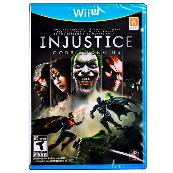 Injustice Gods Among US Nintendo Wii U Físico