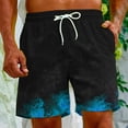 thumbnail image 4 of Midsumdr Mens Shorts 2025 Summer Casual Drawsting Beach Shorts with Pockets Hawaiian Fashion Flame Printed Plus Size Shorts, 4 of 7